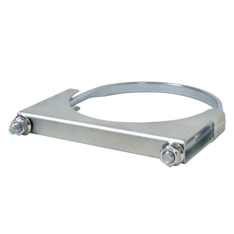 ROADFORMER 4 inch U Bolt Clamp Muffler Exhaust Clamp Saddle Style Heavy duty - Zinc Plated - Image 3